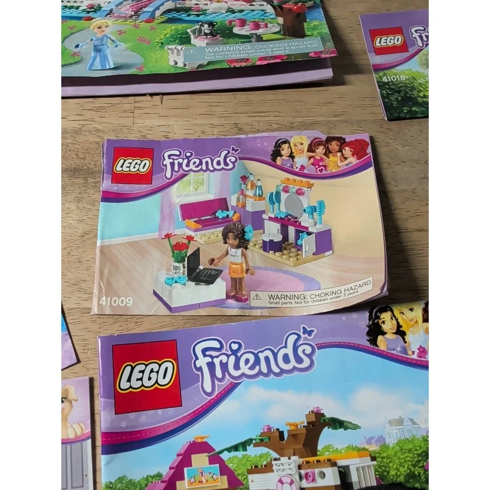 LEGO FRIENDS‎ Instruction Manuals: Lot of 16 Booklets Disney Princess